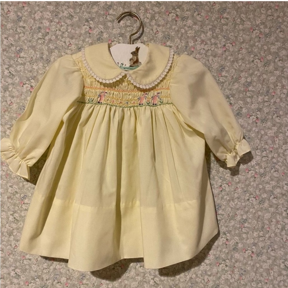 Vintage Smocked Dress